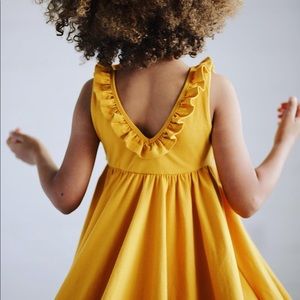 Remie Girl Ruffle Twirl Dress